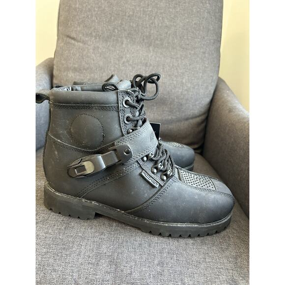Joe Rocket Big Bang 2.0 Mens Size 8 Motorcycle Riding Boots Black 1287-0011 main image 7